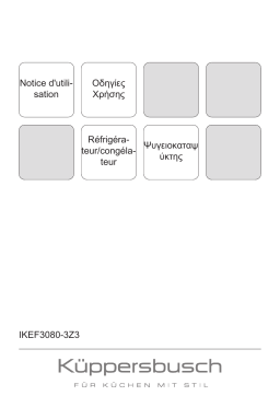 Küppersbusch IKEF 3080- 3Z3 Manuel du propriétaire