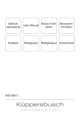 Küppersbusch IKE 1560-3 Manuel du propriétaire