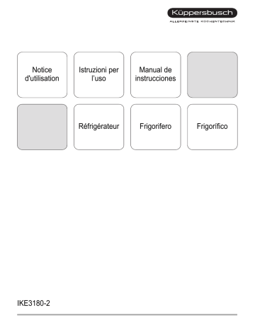 Küppersbusch IKE 3180-2 Manuel du propriétaire | Fixfr
