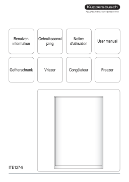 Küppersbusch ITE 127-9 Manuel du propriétaire