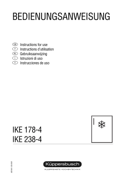 Küppersbusch IKE 238-4 Manuel du propriétaire