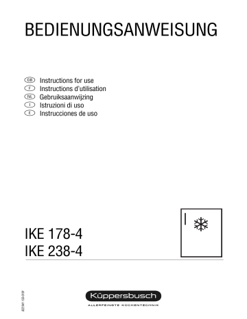 IKE 238-4- 2T | Küppersbusch IKE 238-4 Manuel du propriétaire | Fixfr
