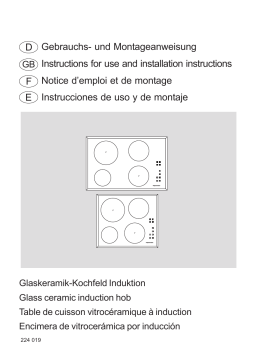 Küppersbusch EKI 817.1J Elektroeinbaukochmulde Manuel du propriétaire