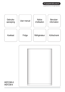 Küppersbusch IKEF 2380-0 Manuel du propriétaire