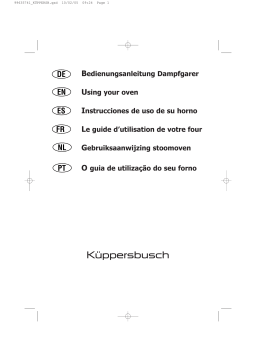 Küppersbusch EDG 6500.0 M Elektroeinbaugerät Manuel du propriétaire