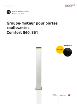 Marantec Comfort 860 Manuel du propriétaire