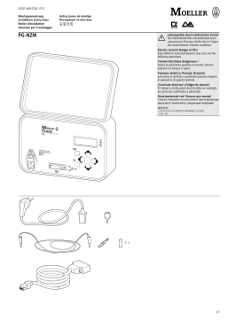 Moeller PG-NZM Manuel utilisateur