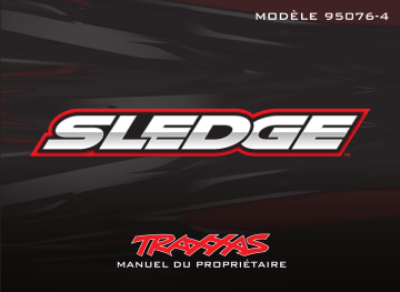 Traxxas sledge Manuel utilisateur | Fixfr