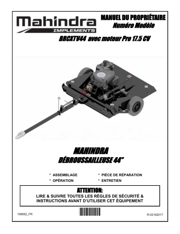 BRCXTV44 | Bercomac BERXTV700814 Rough cutter 44