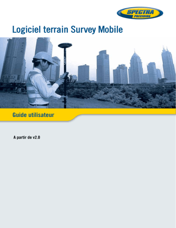 TRIMBLE SP Survey Mobile Mode d'emploi | Fixfr