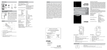 TRIMBLE HL760 Mode d'emploi | Fixfr