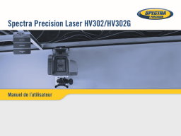 TRIMBLE HV30x,HV Laser Mode d'emploi