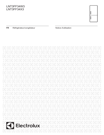 LNT3FF34X3 | Electrolux LNT3FF34W3 Réfrigérateur/congélateur combiné pose libre Manuel utilisateur | Fixfr