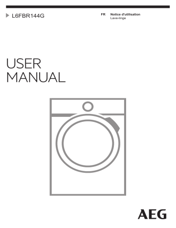 AEG L6FBR144G Lave-linge chargement frontal Manuel utilisateur | Fixfr