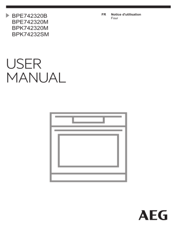 AEG BPE742320M Four Manuel utilisateur | Fixfr