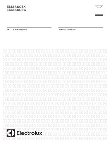 ESS87300SX | Electrolux ESS87300SW Lave-vaisselle pose libre Manuel utilisateur | Fixfr
