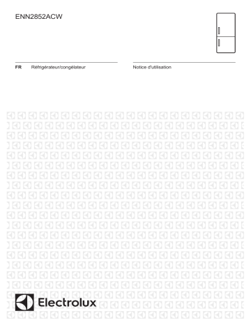 Electrolux ENN2852ACW Réfrigérateur/congélateur combiné encastrable Manuel utilisateur | Fixfr