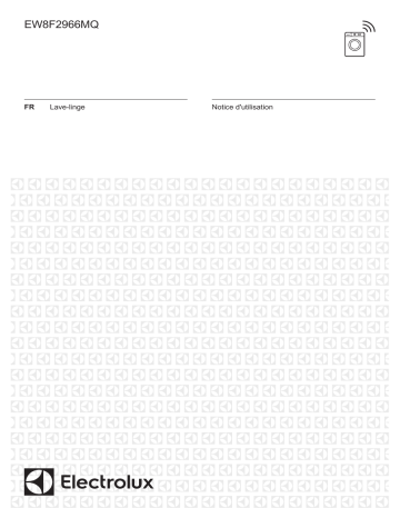 Electrolux EW8F2966MQ Lave-linge chargement frontal Manuel utilisateur | Fixfr