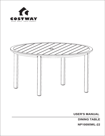 Costway NP10095WL-12 Set of 4 Patio Swivel Dining Chairs Manuel utilisateur | Fixfr