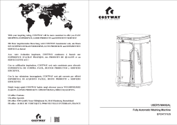 Costway EP24731US 7.7 lbs Compact Full Automatic Washing Machine Manuel utilisateur