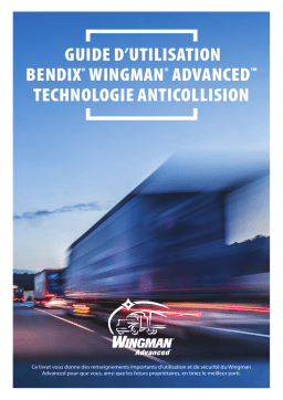 BENDIX BW2850 ® Wingman® Advanced™ Mode d'emploi