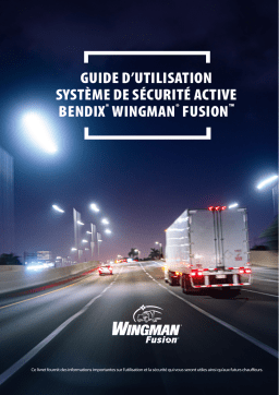 BENDIX BW2681 WINGMAN FUSION Mode d'emploi