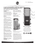 Rheem AdvantagePlus: Fiche technique, Chat IA + PDF