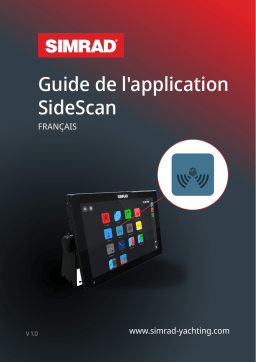 Simrad NSX SideScan App Manuel utilisateur