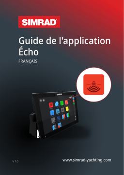 Simrad NSX Echo App Manuel utilisateur