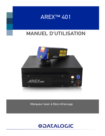 Datalogic AREX400 Laser Marking System Manuel utilisateur | Fixfr
