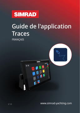 Simrad NSX Tracks App Manuel utilisateur