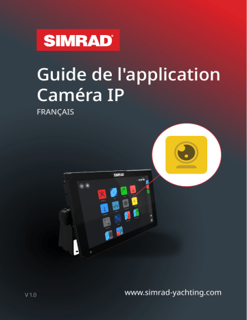 Simrad NSX IP Camera App Manuel utilisateur | Fixfr