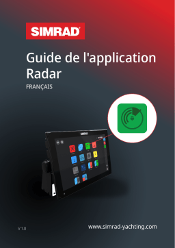 Simrad NSX Radar App Manuel utilisateur