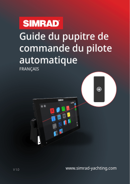 Simrad NSX Autopilot Controller Manuel utilisateur