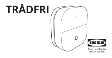 IKEA 104.085.98 TRÅDFRI Wireless Dimmer Manuel utilisateur | Fixfr