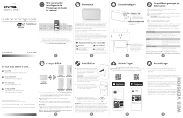 Leviton MLWSB-1BW Plug-In Wi-Fi Bridge Installation manuel | Fixfr