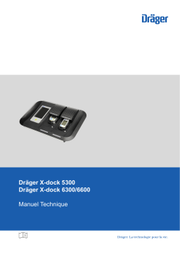 Dräger TH-X-dock 5300/6300/6600 Manuel utilisateur