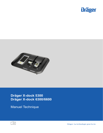 Dräger TH-X-dock 5300/6300/6600 Manuel utilisateur | Fixfr