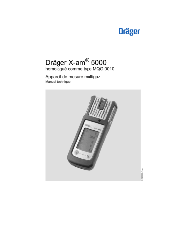 Dräger TM-X-am 5000 Manuel utilisateur | Fixfr