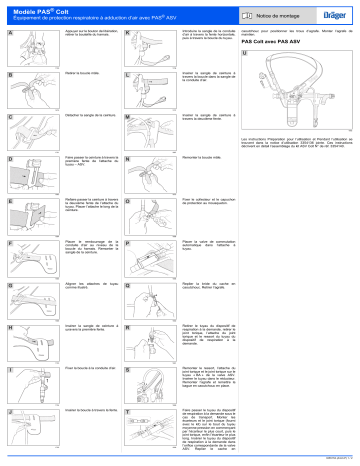 Dräger AI Fitting ASV to PAS Colt and Micro Manuel utilisateur | Fixfr