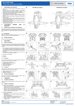 Dräger AI PSS 4000 Series Twin Upgrade Kit Manuel utilisateur