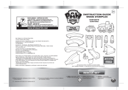 Paw Patrol Chase’s Police Rescue Playset Mode d'emploi