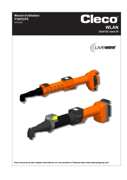 Cleco 47BAYPB28AM3(B) Visseuse d'angle sans fil EC Manuel du propriétaire