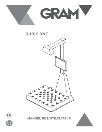 Gram QUBIC ONE Industrial Scales Manuel du propriétaire | Fixfr