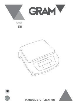 Gram EH Precision Scales Manuel du propriétaire