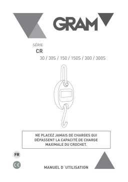 Gram CR Industrial Cranes Manuel du propriétaire