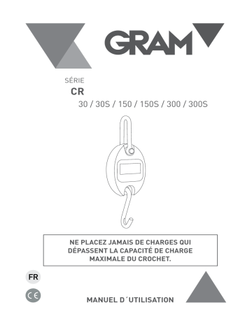 Gram CR Industrial Cranes Manuel du propriétaire | Fixfr