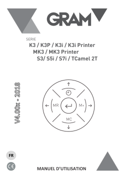 Gram K3-F v4 Industrial Scales Manuel du propriétaire