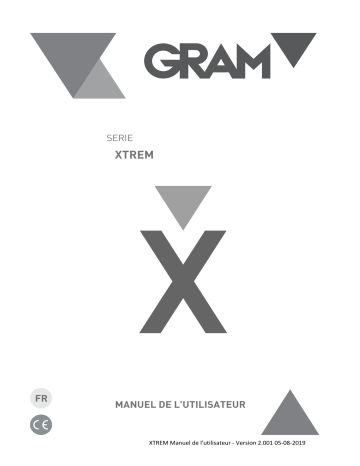 Gram XTREM Industrial Scales Manuel du propriétaire | Fixfr