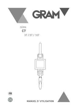 Gram C7 Industrial Cranes Manuel du propriétaire